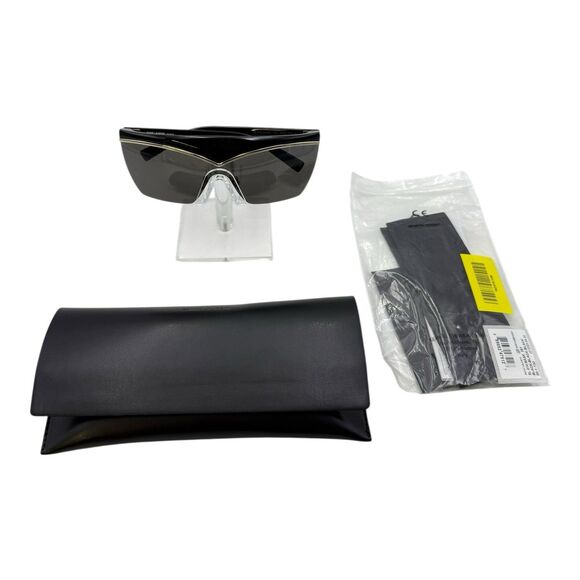 Saint Laurent SL 614 MASK Black Gold/Black Sunglasses main image 4